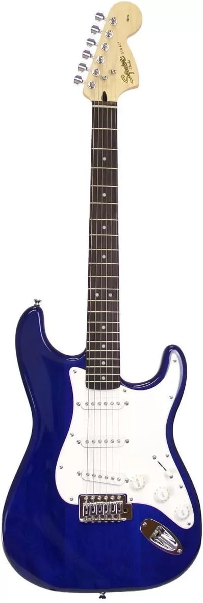 Fender Squier Stratocaster - Sunburst Bundle with Frontman 10G Amp, Gig Bag, Instrument Cable, Tuner, Strap, Picks, Fender Play Online Lessons, Instructional Book, and Austin Bazaar Instructional DVD