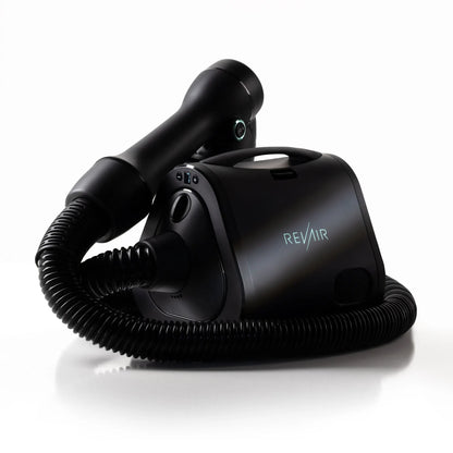 RevAir Reverse-Air Dryer - Fastest Healthiest & Easiest Hair Drying Solution for USA & Canada Use Only 120V US/CA Smooth Hair Care with Variable Tension Settings & Internal Temperature Sensors
