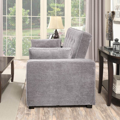 Serta Monroe Full Size Convertible Sleeper Sofa with Cushions