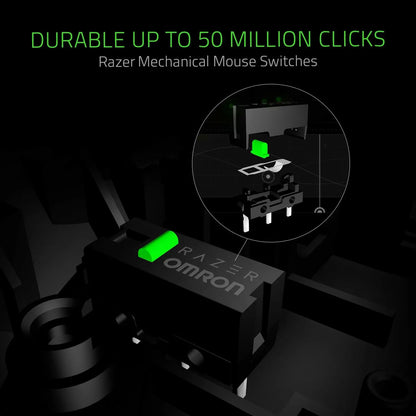 Razer Naga Pro Wireless Gaming Mouse: Interchangeable Side Plate w/ 2, 6, 12 Button Configurations - Focus+ 20K DPI Optical Sensor - Fastest Gaming Mouse Switch - Chroma RGB Lighting