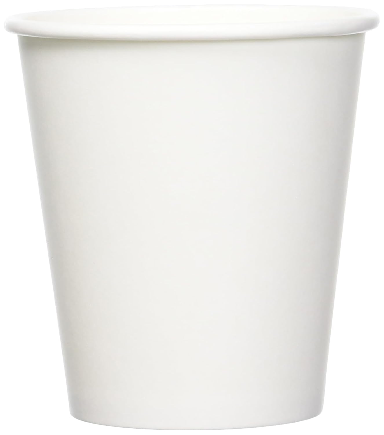 Amazon Basics Disposable Paper Cups for Hot and Cold Beverages, 12 ounces, White, 1000 Count