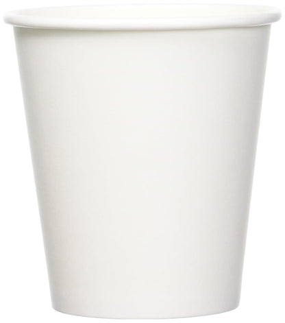 Amazon Basics Disposable Paper Cups for Hot and Cold Beverages, 12 ounces, White, 1000 Count