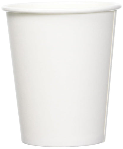 Amazon Basics Disposable Paper Cups for Hot and Cold Beverages, 12 ounces, White, 1000 Count