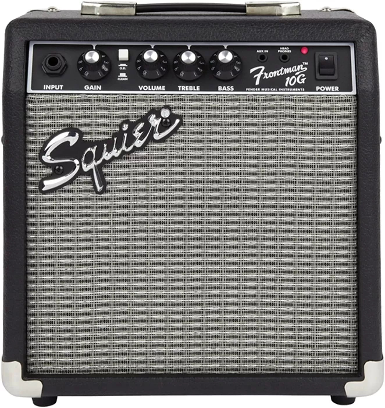 Fender Squier Stratocaster - Sunburst Bundle with Frontman 10G Amp, Gig Bag, Instrument Cable, Tuner, Strap, Picks, Fender Play Online Lessons, Instructional Book, and Austin Bazaar Instructional DVD