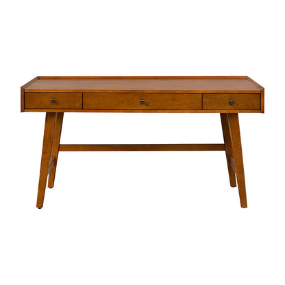 Charlotte Mid-century Modern 60" Computer Desk with Cable Management & Charging Station