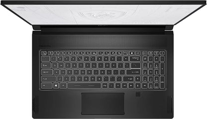 MSI WS76 Workstation Laptop: 17.3" 144Hz FHD 1080p, Intel Core i9-11900H, NVIDIA Quadro RTX A5000, 64GB, 1TB SSD, Thunderbolt 4, WiFi 6E, TPM2.0 Fingerprint, Win10 PRO, Black (11UM-468)