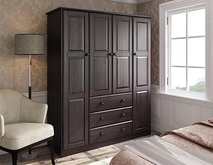 Sonoma 100% Solid Wood Family Wardrobe