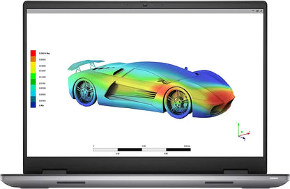 Precision 7770 Mobile Workstation - 17.3" FHD AG Display - Intel Core i7-12850HX 16-Core (12th Gen) - 512GB SSD - 64GB RAM - NV RTX A5500 (16GB GDDR6) - Win11P