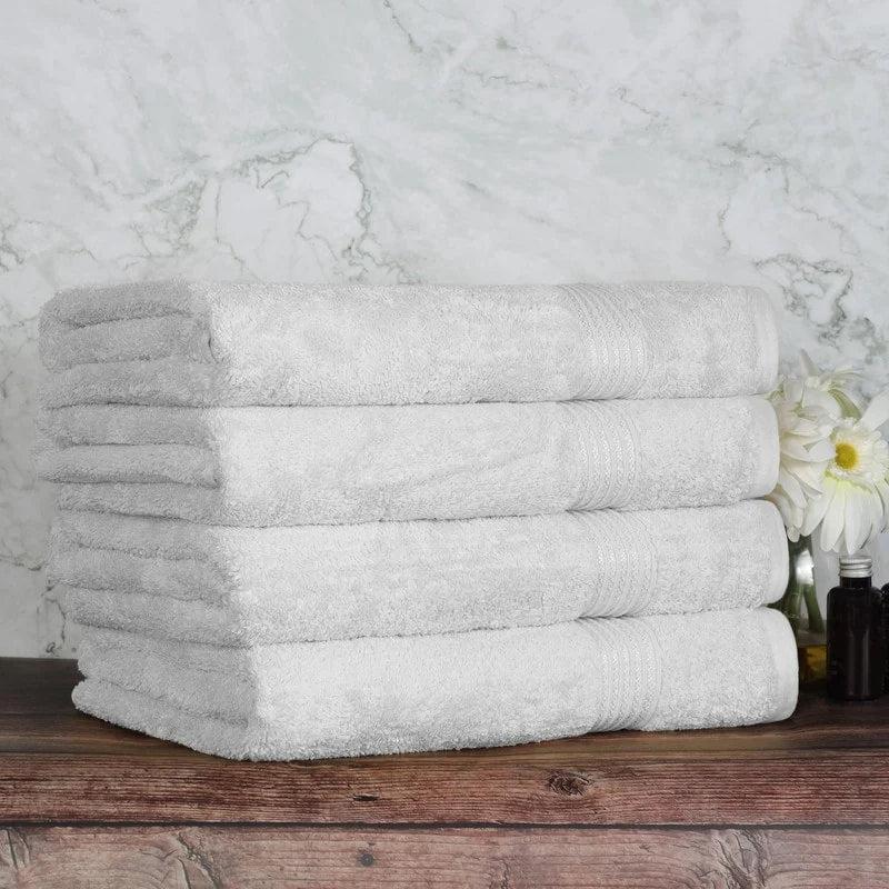 Blue Nile Mills Ibiza Egyptian Cotton Bath Towel, Set of 4