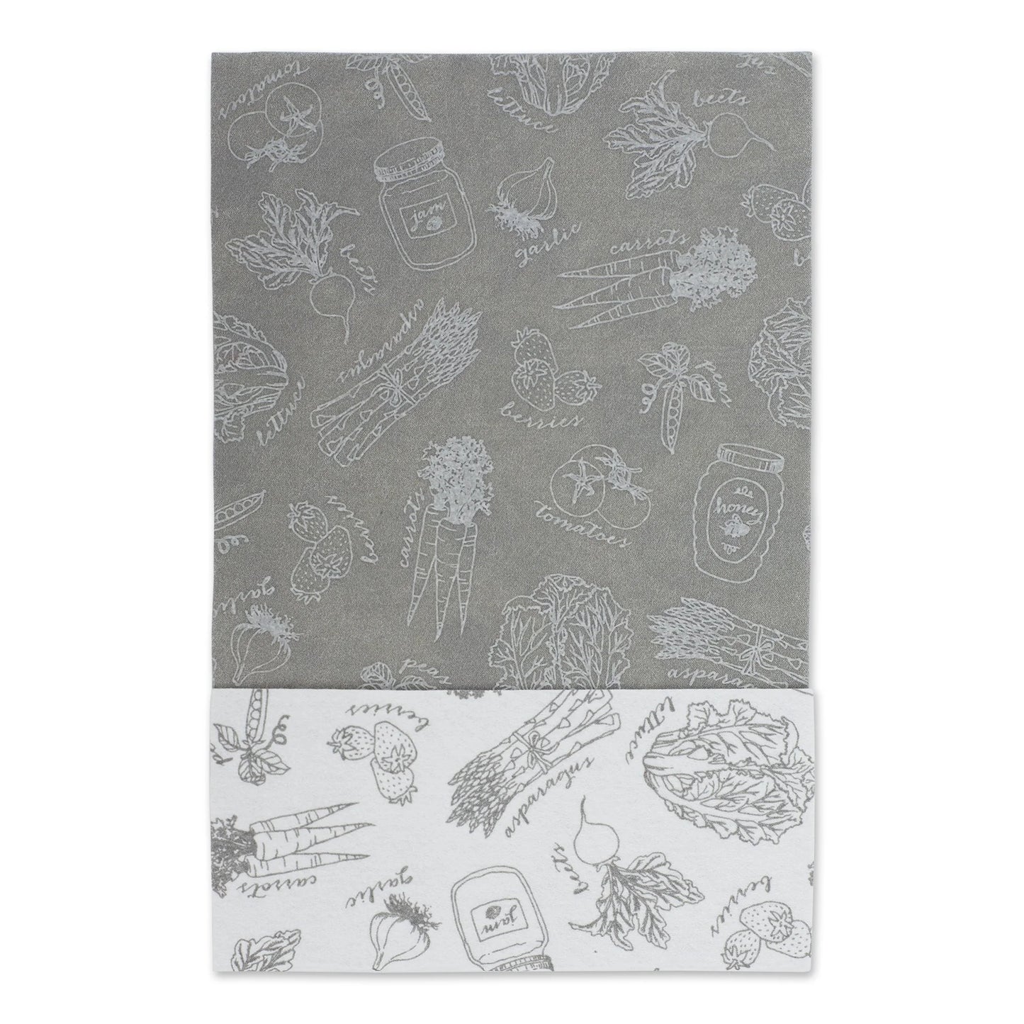 DII Nautical Blue Market Print Fridge Liner (Set of 6)