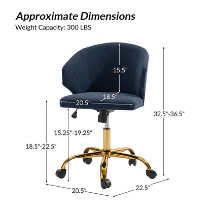 Jesus Curved Armrest Design Office Chair