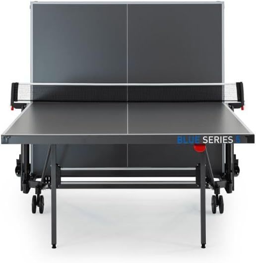 Kettler K5 Outdoor Professional Table Tennis Table, Tournament Quality, Robust, 5 mm Melamine Resin Plate with Scratch-Resistant Overlay Layer, Weatherproof, Collapsible, TÜV Tested, Made In Germany