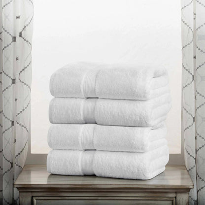 Superior Egyptian Cotton Pile Heavyweight Bath Towel Set of 4