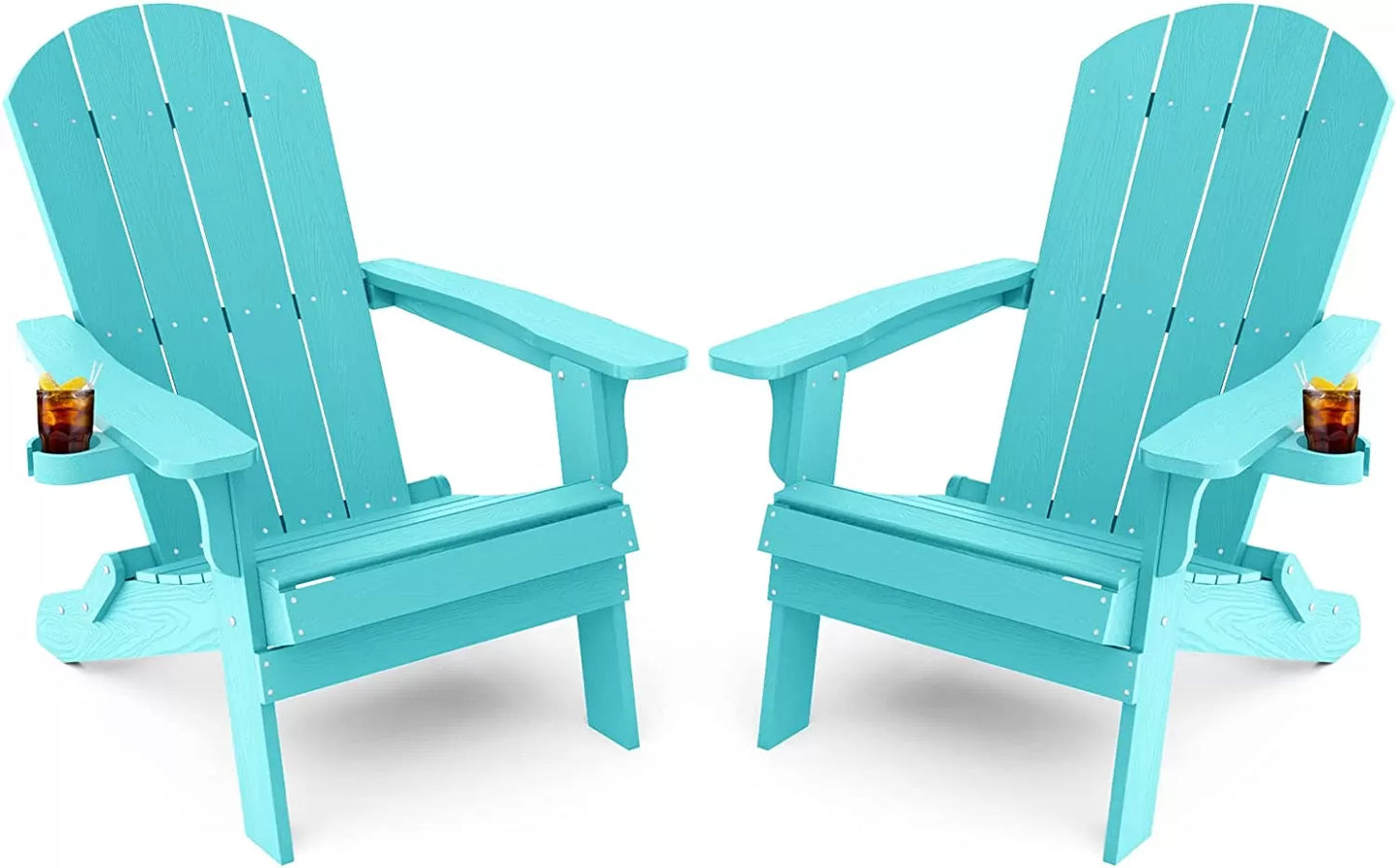 Adirondack Chair ,Patio Chairs 5 Steps Easy Installation,Widely Used in Outdoor, Fire Pit, Deck, Outside, Garden, Campfire Chairs
