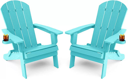 Adirondack Chair ,Patio Chairs 5 Steps Easy Installation,Widely Used in Outdoor, Fire Pit, Deck, Outside, Garden, Campfire Chairs