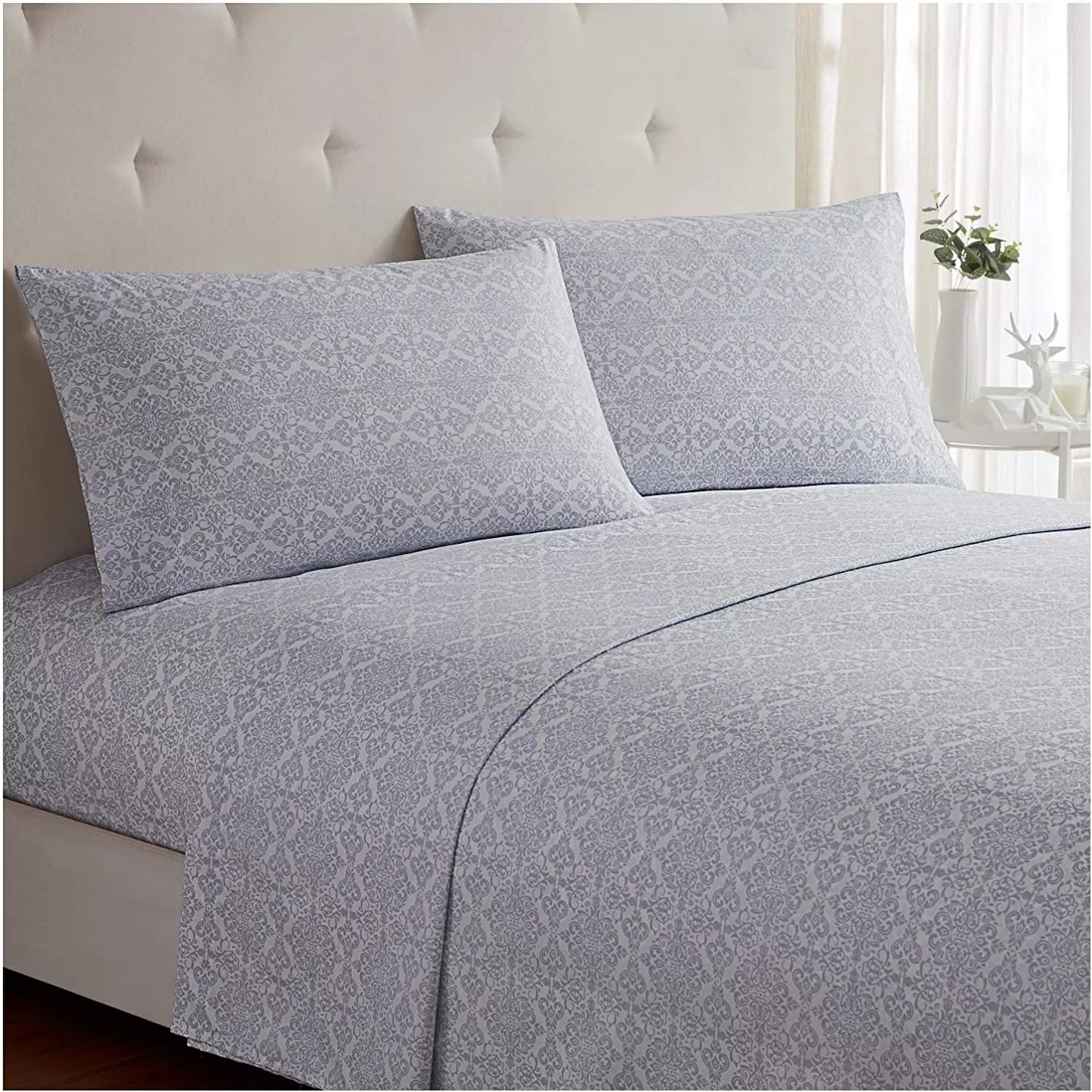 Brushed Microfiber Hypoallergenic 4 pcs Bedsheet Set