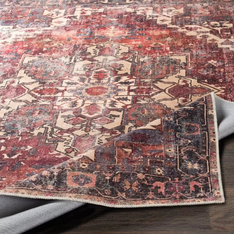 Mya Red/Brown/Black Rug