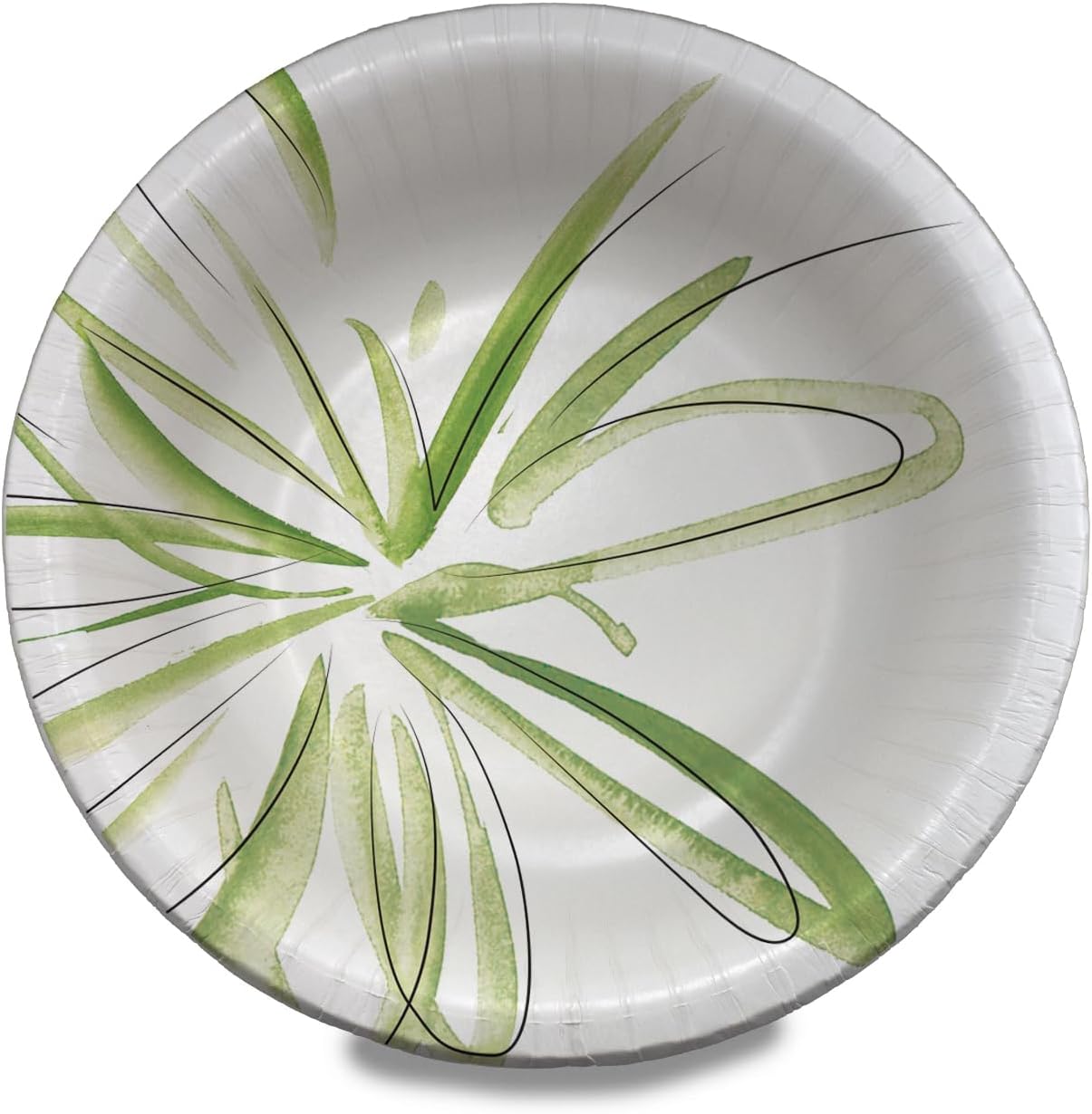 Amazon Basics Everyday Disposable Paper Bowls, 10 oz, Microwave Safe, Soak Proof, White, 70 Count