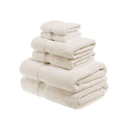 Superior Egyptian Cotton Pile Heavyweight 6-Piece Towel Set