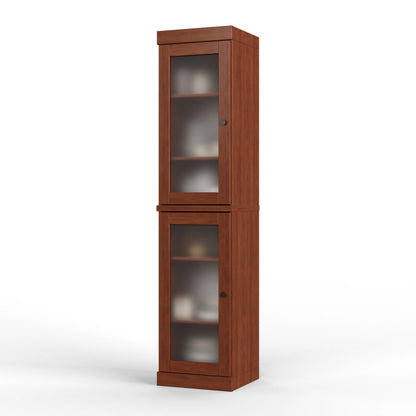 100% Solid Wood 16.5" Kitchen Pantry Cabinet with Doors by Palace Imports