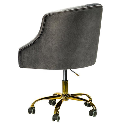Penelope Velvet Tufted Office Chair