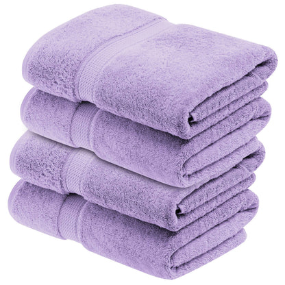 Superior Egyptian Cotton Pile Heavyweight Bath Towel Set of 4