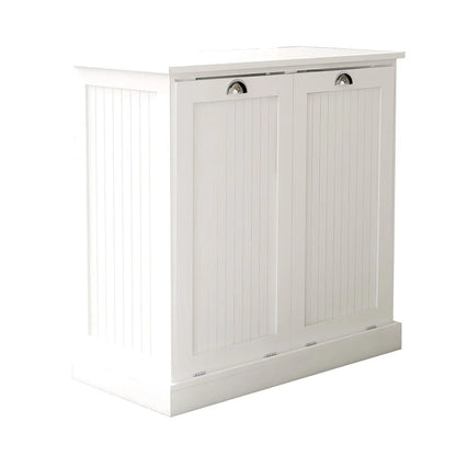 Double Tilt-Out Laundry Cabinet, Kitchen Trash Cabinet