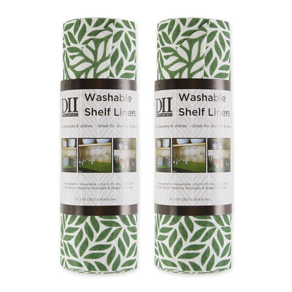 DII Grey Lattice Shelf Liner (Set of 2)