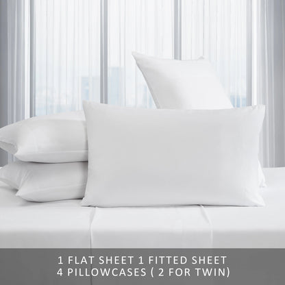 Kenneth Cole Solution Recyled Polyester Solid Bonus Sheet Set