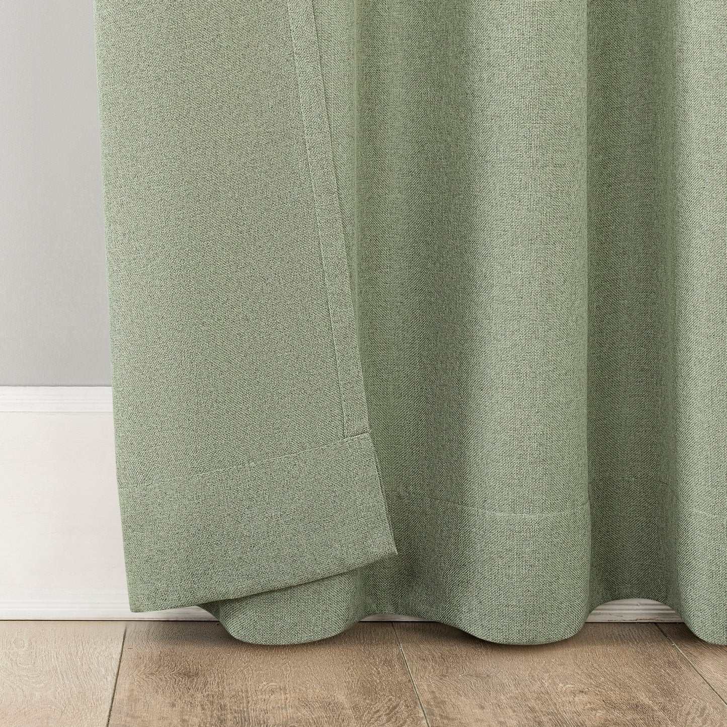 No. 918 Hathaway Twist Tab Semi-Sheer Tab Top Curtain Panel, Single Panel