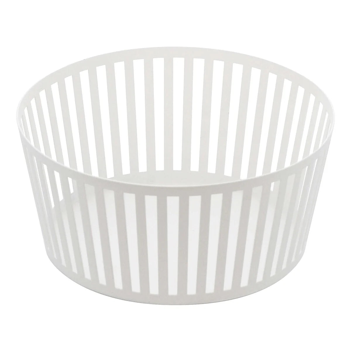 Yamazaki Home Fruit Basket - Two Sizes, Steel, Tall - L 8.46 x W 8.46 x H 3.94 inches