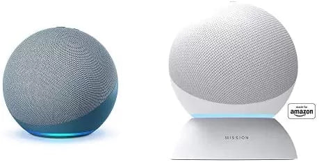 Echo (4th Gen) | With premium sound, smart home hub, and Alexa | Glacier White