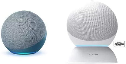 Echo (4th Gen) | With premium sound, smart home hub, and Alexa | Glacier White