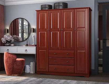 Sonoma 100% Solid Wood Family Wardrobe