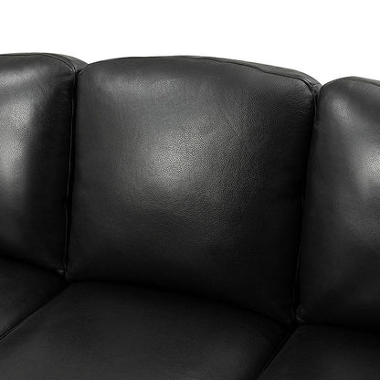 Christoph 84" Genuine Leather Sofa