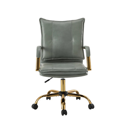 Michele Vegan Leather Task Accent Chair