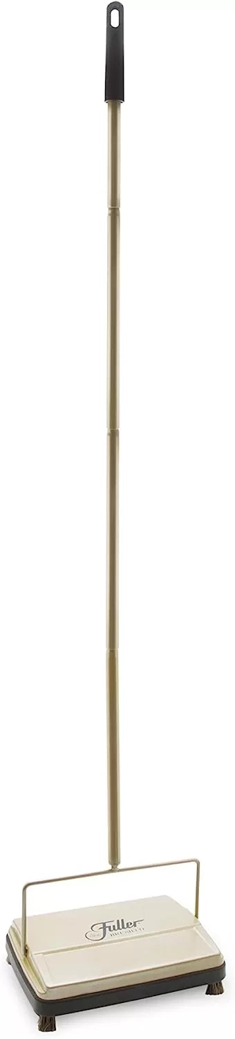 Fuller Brush 17027 Carpet & Floor Sweeper- Mini Stick Cleaner For Hardwood Surfaces, Wood Floors, Laminate, Tile- Small & Portable For The Home Or Office - Cleans Dust Pet Hair- Electrostatic & Silent