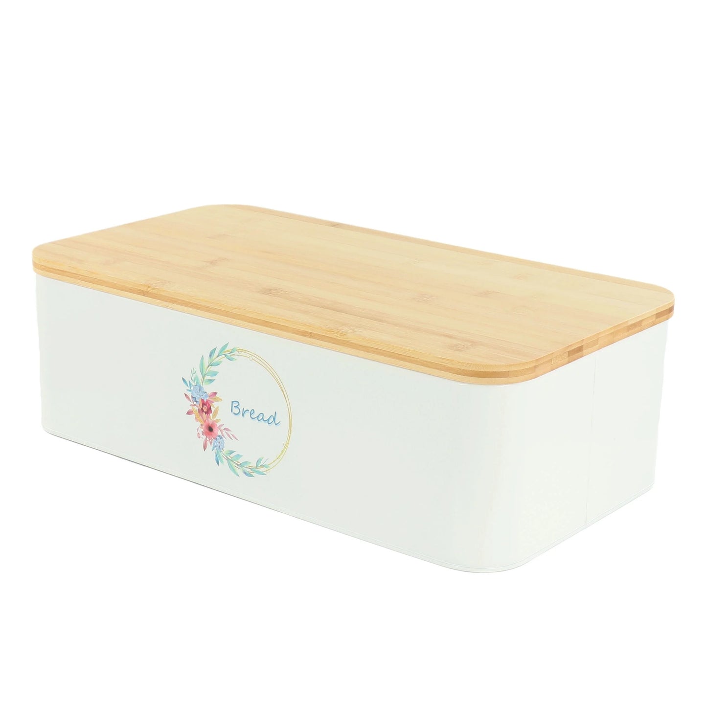 4 Piece Iron Canister and Bread Box Set - 4 Piece Set