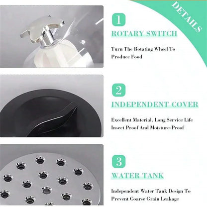 ColourTreeUSA 2L Single, Double or Triple Commercial Dry Food Dispenser