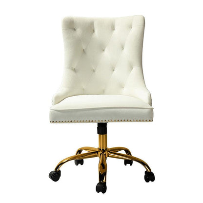 Adega Velvet Adjustable Office Chair