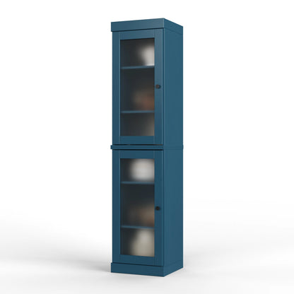 100% Solid Wood 16.5" Kitchen Pantry Cabinet with Doors by Palace Imports