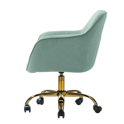 Jovida Velvet Tufted Office Chair