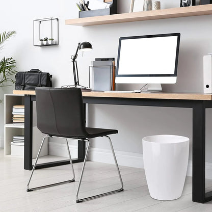 Small Trash Can – Open Top Garbage Cans for Kitchen, Office, Dorm, Bathroom, etc. –Waste Can for Compact/Tight Spaces