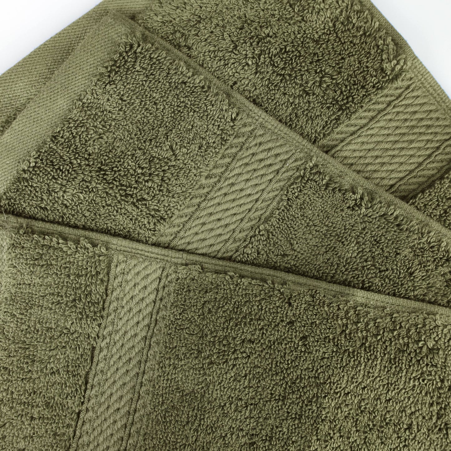 Superior Egyptian Cotton Pile Heavyweight Bath Towel Set of 4
