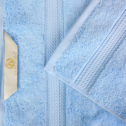 Superior Egyptian Cotton Pile Heavyweight Bath Towel Set of 4