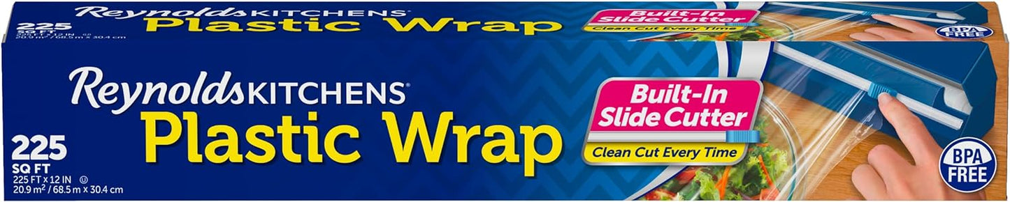 Reynolds Kitchens Quick Cut Plastic Wrap, 225 Square Feet