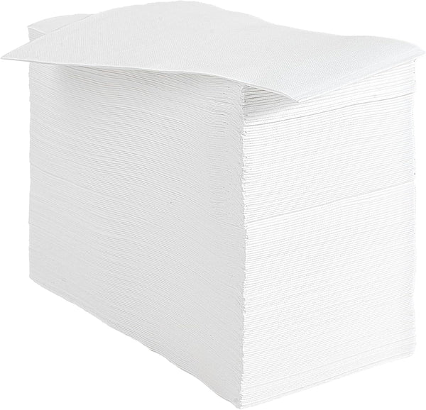 Vplus 200 Pack Paper Napkins Guest Towels Disposable Premium Quality 3-ply Dinner Napkins Disposable Soft, Absorbent, Perfect for Kitchen, Wedding, Parties, Dinners or Events (Gold)