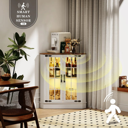 20"Wide Corner Storage Cabinet - N/A