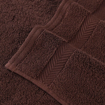Superior Soft and Absorbent Zero Twist Cotton 6-piece Towel Set