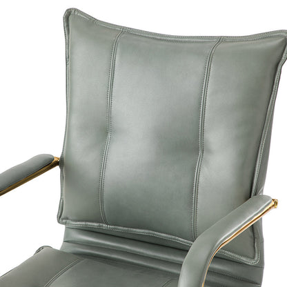 Michele Vegan Leather Task Accent Chair